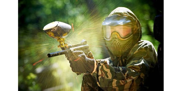 Six Open Play Passes for Admission Gun & Mask Rental (Paintballs and Air not Included)