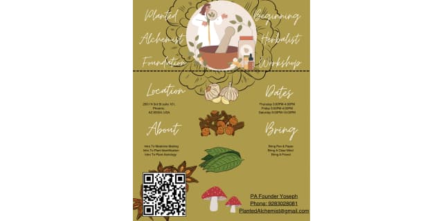 Beginning Herbalist Workshop (Intro to Practical Permaculture Gardening)