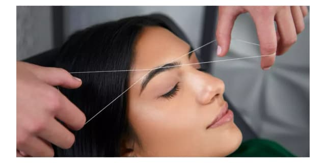 Threading or Waxing Eyebrow/Upper Lip