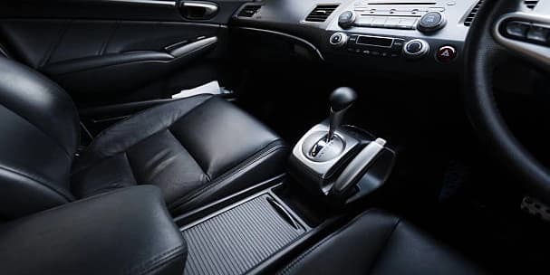 Interior Detail for a Sedan or Coupe