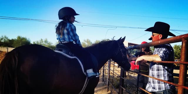 A month of Horseback Riding Lessons for One Person
