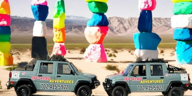 7 Magic Mountains views OFF-ROAD Scenic Tour. 3 1/2 - 4hrs. For Driver