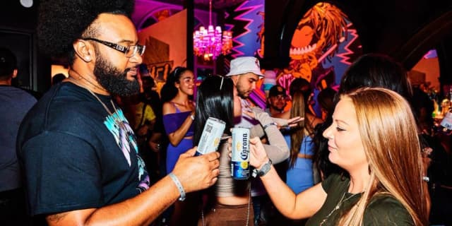 Fremont St.- Old Vegas VIP Bar & Club Crawl: Admission for Four