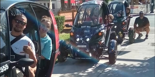 1 -Hour Electric FUV Rental (21+) 2 SEATER