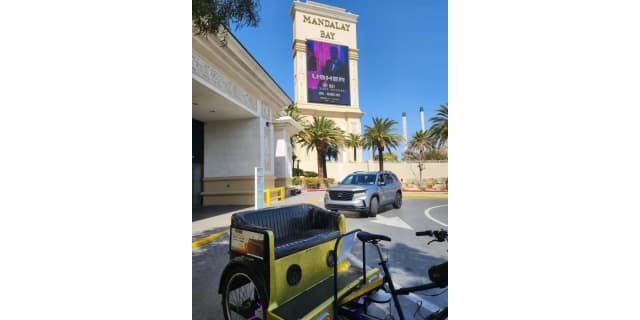 Rides to Nearby Strip Hotel. Priced per person.