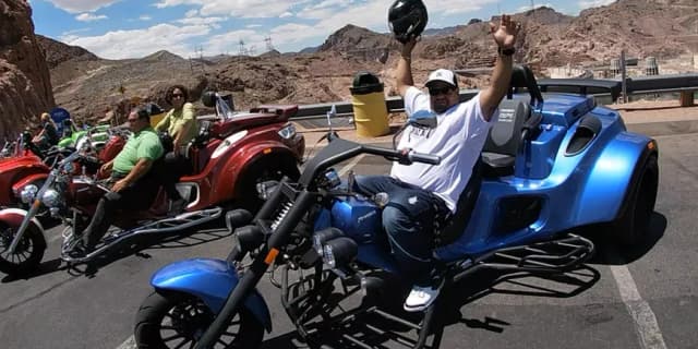 VIP Deluxe Hoover Dam Trike Tour for Up to Two People