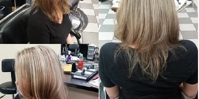 Full Highlight with Toner & Haircut Package