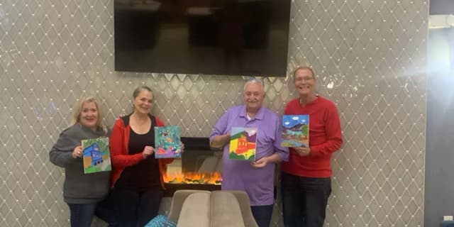 Wine & Paint for Four