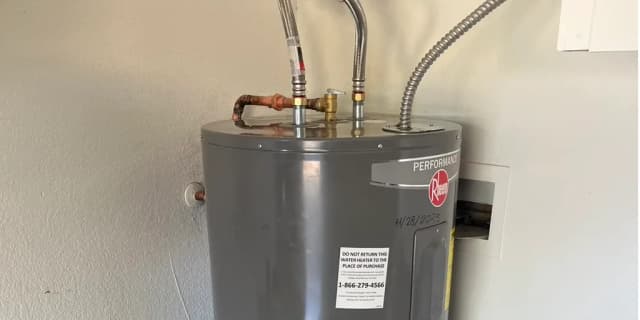 Water Heater Installation Project