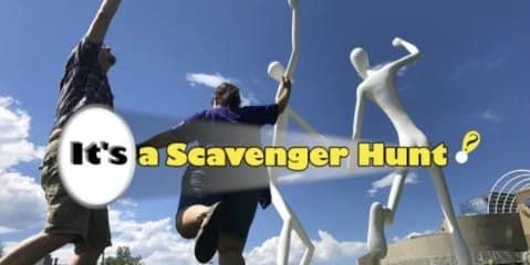 Scavenger Hunt Game for One Team (Up to 4 Players)