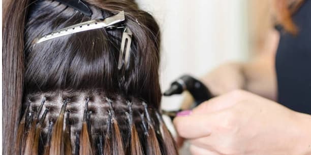 Microlink Hair Extensions Install - 140 Strands