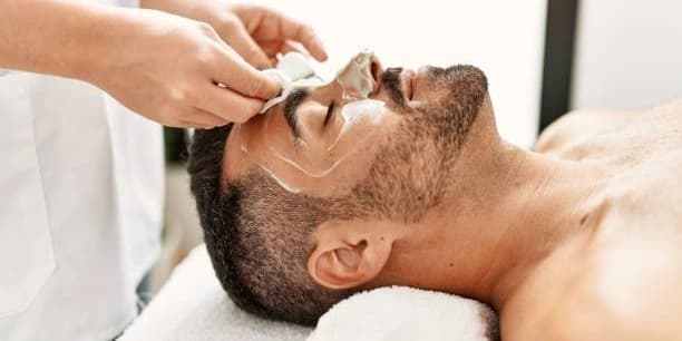 Four European facial with Led light Therapy