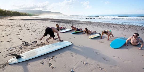 One-Hour Group Surfing Lesson for One
