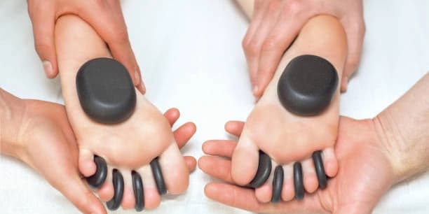 Organic Hot Stone Spa Pedicure