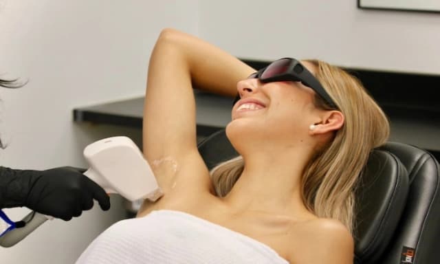 Six Laser Hair-Removal Sessions on One Medium Area