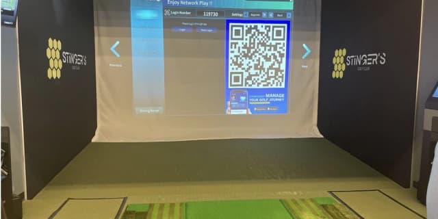 4 Hours on the Golf Simulator for up to 6 People