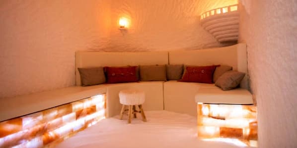 One 10-Minute Salt-Cave Session