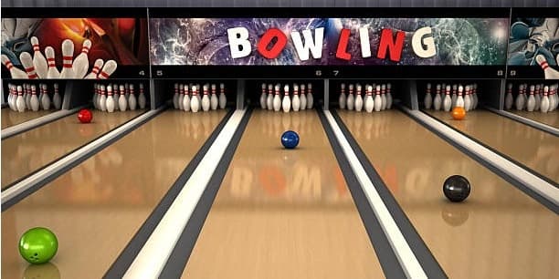 1 Hour Unlimited Bowling for 6 People with Shoes Included