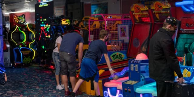 4 People: Euro High Speed Go Kart Race + $5 Video Arcade Credits + Large Fountain Drink, valid Monday - Thursday
