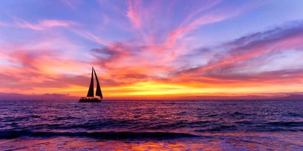 Sunset Sail for One