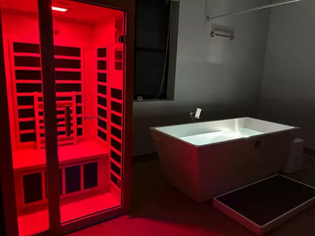 Sauna and Cold Plunge for Two