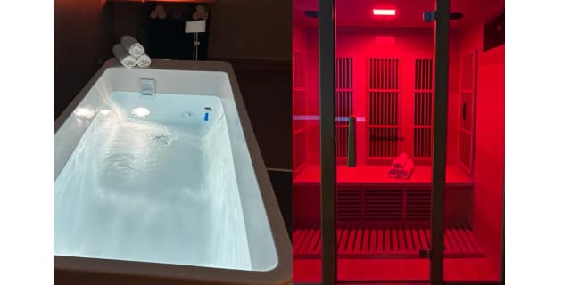 Sauna and Cold Plunge for One