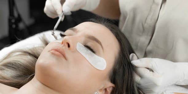 Full Set of Individual Mink Extensions with 80 Lashes