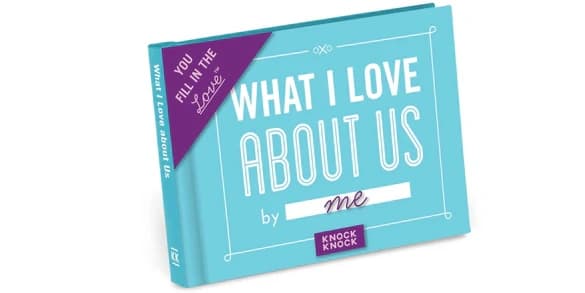 Knock Knock What I Love About Us Fill in the Love Gift Book