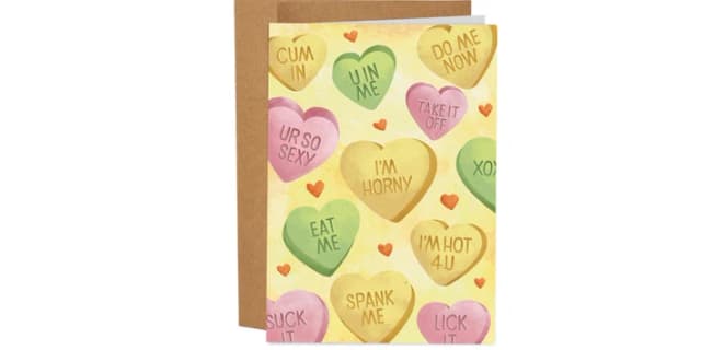 Sleazy Greetings Naughty Sweetheart Candies