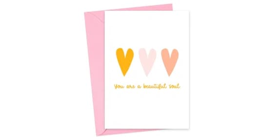 R is for Robo Beautiful Soul Greeting Card