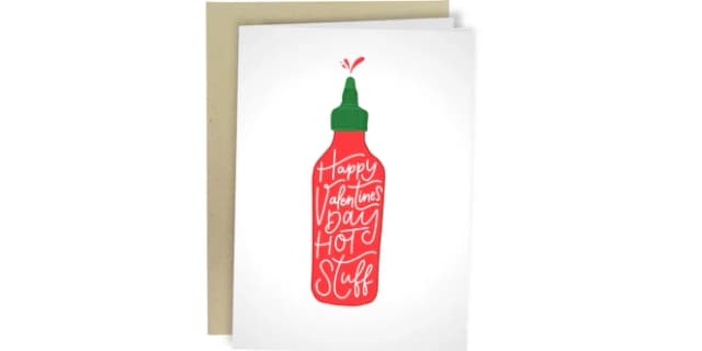 Sleazy Greetings Hot Stuff Valentine’s Day Greeting Card