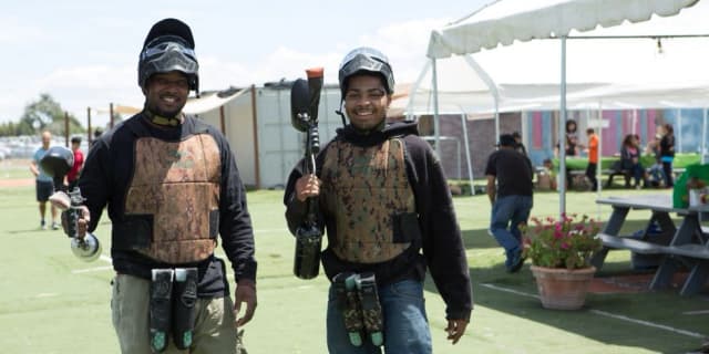 Four All-Day Admissions with Gun & Mask; Valid During Open Play (Paint & Air Not Included)