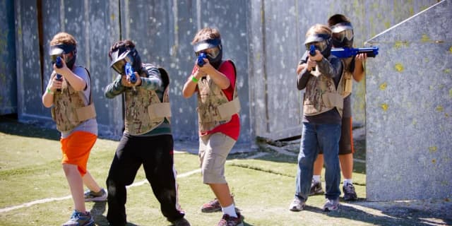 One All-Day Admission with Gun & Mask; Valid During Open Play (Paint & Air Not Included)