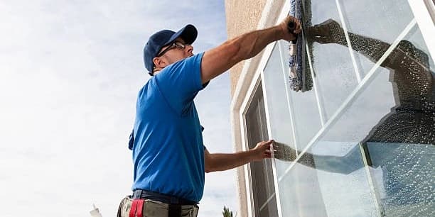 Exterior Window Washing, Up to 45 Panels (Only for Two-Story Houses)