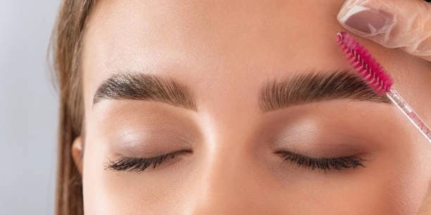 One Brow Lamination and Brown Tint