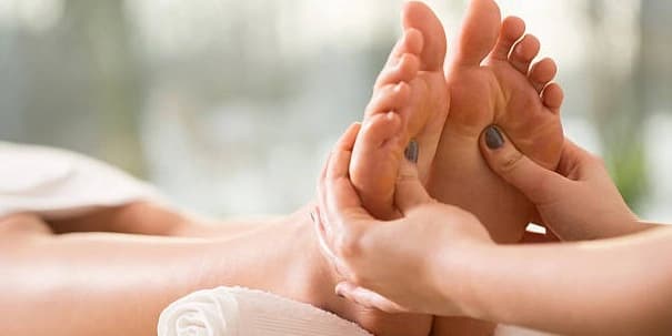 One Relaxed Hot Stone Foot Reflexology with $15 Gift Card for Return Visit