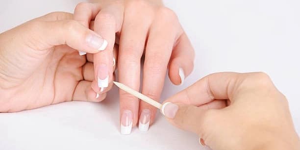 White Tip Acrylic Full Set