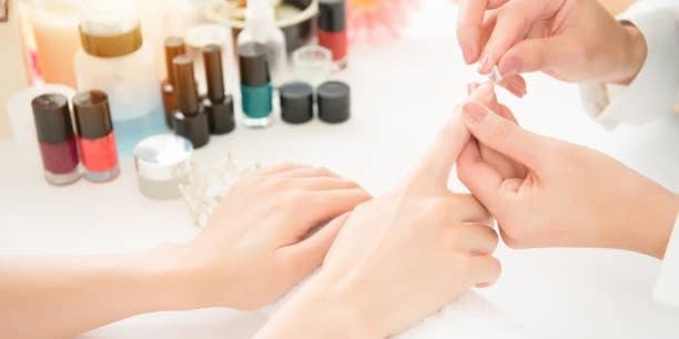 Nail Take Off With Full Set