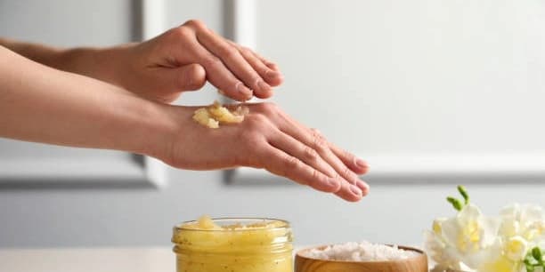 Sugar Scrub Exfoliation