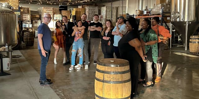 Distillery Tour with a Shot Glass