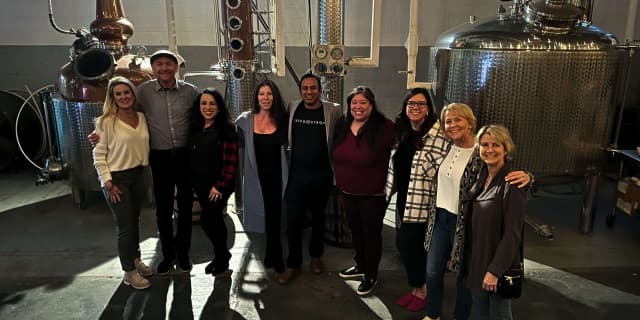Party for Up to 10: Distillery Tour with Up to 10 Shot Glasses