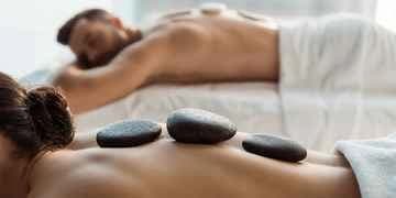 60-Minute Couples Massage w/ Hot Stones