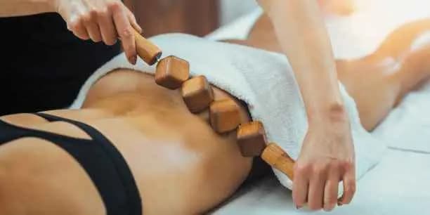 2 Lymphatic Drainage with Wood Therapy