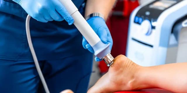 One Shockwave Therapy Session for Two Areas of Pain with Consultation and Exam