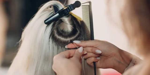 Full-Head Beaded Sew-In with Trim and Style