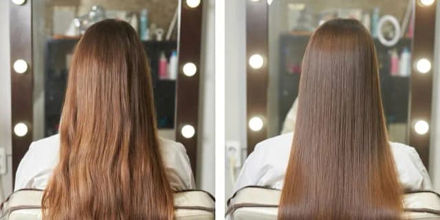Two Sessions of Straightening Treatment