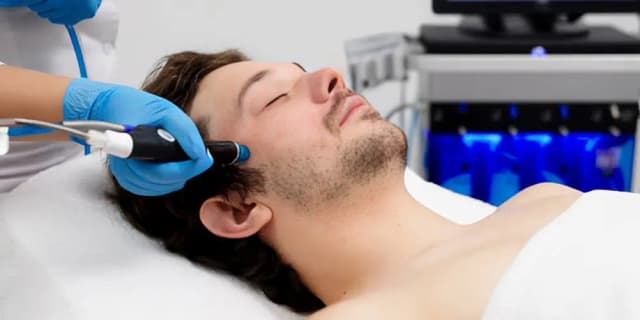 Men’s Urban Facial with Microdermabrasion and Face Massage