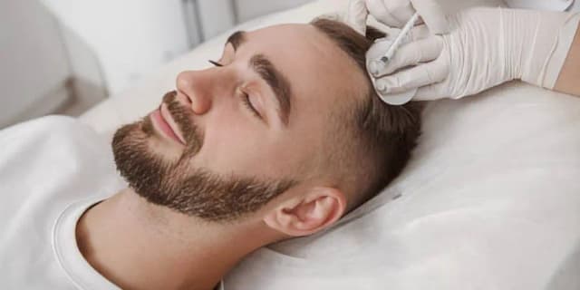 Three PRP Hair Restoration Treatments