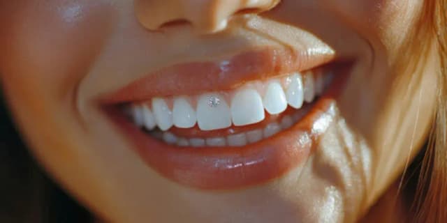 Double S3 Swarovski Tooth Gem