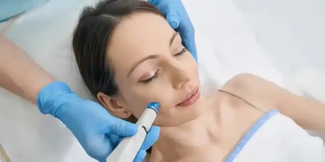 Facial Microdermabrasion, LED Light Treatment, Massage of the Shoulder and Decollete Area